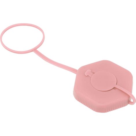 Silikon-Wasserflaschenverschluss mit guter Abdichtung, auslaufsicher, für den Heimgebrauch, rosa (1/5)