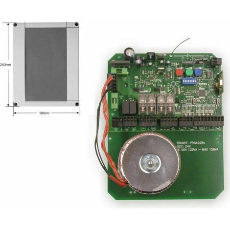 Centrale Automazione Cancello Battente 12v E109 Compatibile Con Aprimatic
