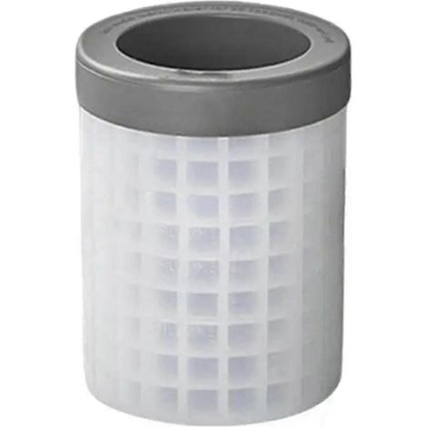 Mini-Eiswürfelbereiter, zylindrische Silikon-Eiswürfelform, geeignet für Kühlschränke, leicht zu entformen, Extrusions-Eiswürfelform.