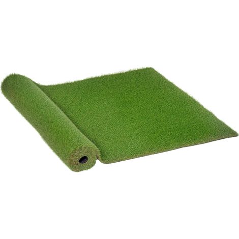 Kunstrasen – Grashöhe 25 mm – 3 x 1 m – Kunstrasenrolle – Für Gärten und Terrassen