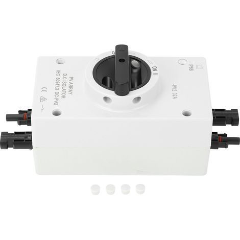 1000-V-Solarpanel-Trennschalter, IP66 wasserdicht, DC-Trennschalter für Photovoltaikanlagen im Außenbereich (Boot/Wohnmobil), 32 A (1/5)