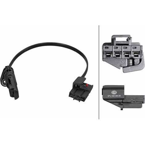 Capteur, vitesse/régime HELLA 6PU 358 380-291 AUDI 02E 927 321 A 02E927321A