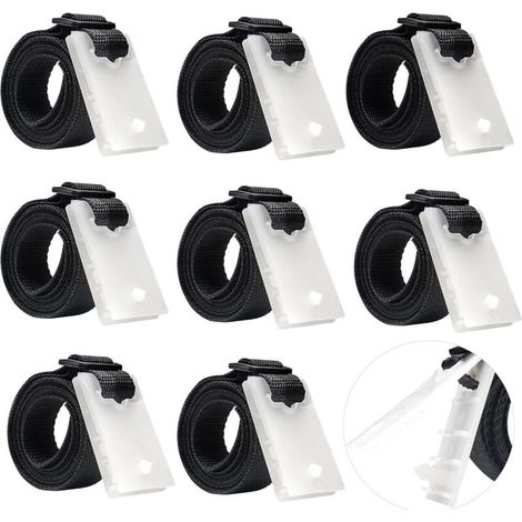 Fixing straps, solar cover roller accessories sunshade wheel set pool cover fixing straps for pool tarpaulin covers