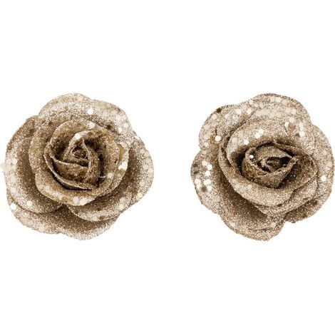 Sdn oro rosa x2 4cm - Feeric lights & christmas (1/2)