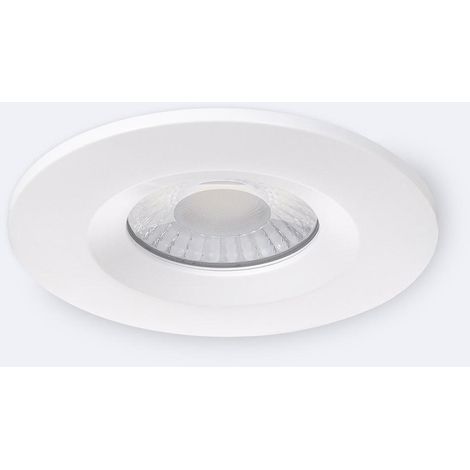 Faretto Downlight LED 5-8W Circolare Ignifugo Regolabile IP65 Foro Ø 65 mm Selezionabile (Caldo-Naturale) (1/4)