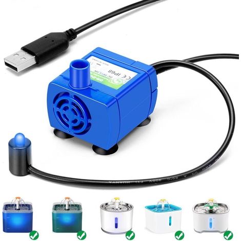 Pompe pour fontaine à eau Cat, moteur compatible avec la pompe pour fontaine à eau Cat DR-DC160 (pompe à eau) (1/4)