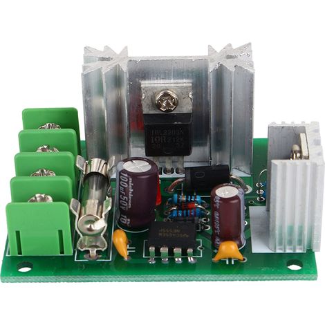 12V-30V 120W PWM-Drehzahlregler für Gleichstrommotoren mit Sicherung und Universalschalter (1/5)
