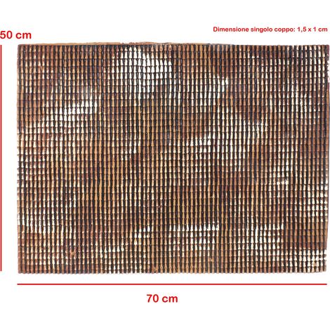 Pannello Tegole Invecchiate per Presepe 65x48 cm 10756 (1/4)