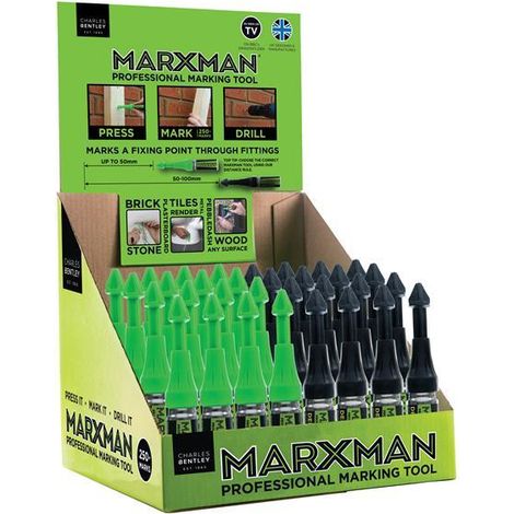 MarXman Standard & Deep Hole Professional Marking Tools (CDU of 30)
