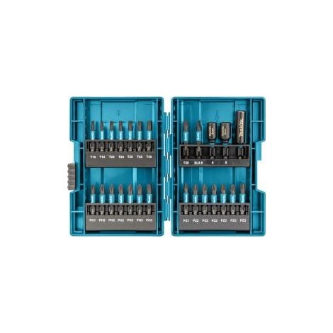 Makita Affichage 10x Impact Black Bit-Set 90 pièces - E-03109-10 (1/3)