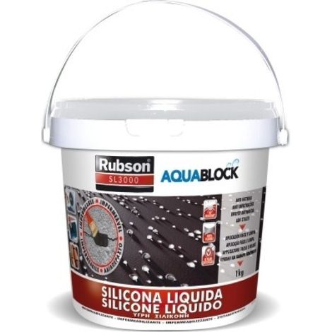 Silicona liq elast100% 1 kg bl imp aquablock rubson