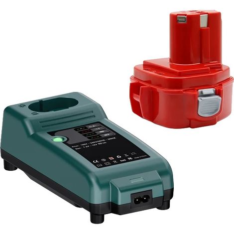 Batterie rechargeable, capacité de 3500mAh, alimentation 12V, 1 Chargeur de batterie 3A (1/2)