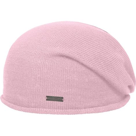 Gorro de cachemira rosa para mujer Passigatti