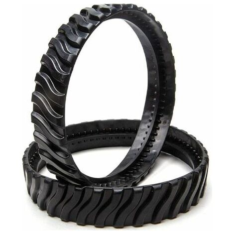 4 chenilles adaptables pour Zodiac MX6 MX8 MX9, pneus de Robot Nettoyeur Piscine Baracuda R0526100..DEBUNS