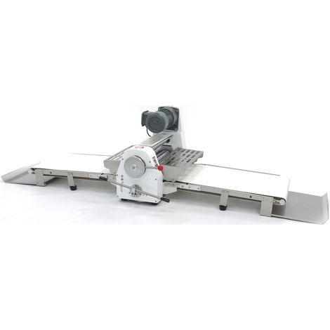 Laminoir de table 52 cm – Acier inoxydable – Puissance 750 W – Épaisseur de pâte réglable jusqu'à 34 mm – Pour professionnels CHR – Maxima