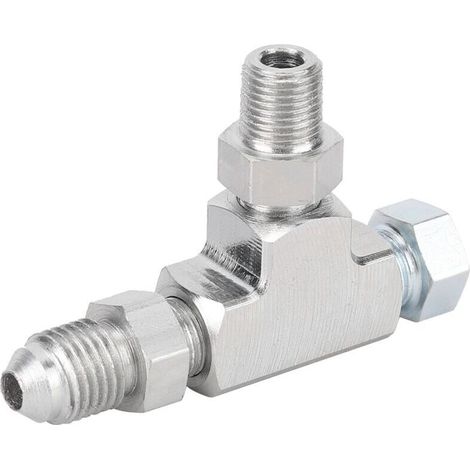 Jeffergarden Adaptateur en T, capteur de pression d'huile haute précision et longue durée de vie pour turbocompresseur