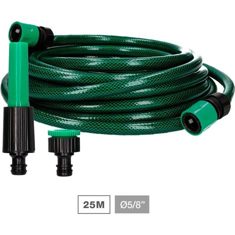 Kit manguera jardín Bairia Ø5/8" 15mm 25M (1/5)