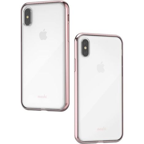 Vitros para iPhone XS / X - Funda protectora ultradelgada - Rosa Orquídea (1/5)