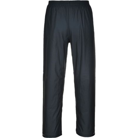 Pantalones de lluvia con cintura elástica completa Sealtex Classic S451 M Negro