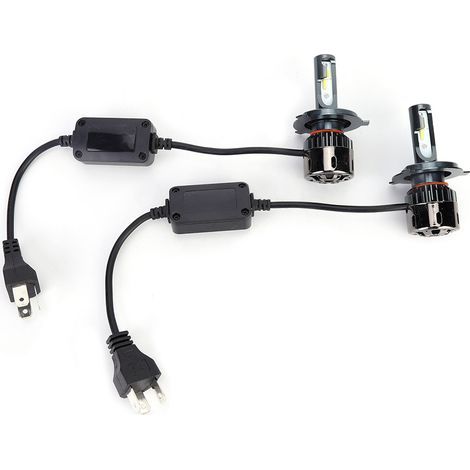 2 Pièces Phare H4 4300K/3000K/6000K 35W Lampe Anti-Brouillard Avant 4000lm DC1224V Feu de Brouillard (1/5)