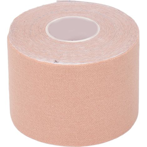 Bandage élastique sportif 5m x 5cm pour soutien musculaire et récupération, couleur chair (1/5)