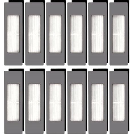 Lot de 12 Filtres HEPA N10 Ecovacs DEEBOT OZMO N10 N10 Plus 920 950 T8 T9 T5 N5 N7 N8+ (1/4)