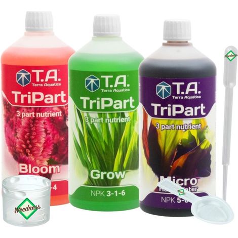 T.A. Tripak 3 teilig Dünger Basic Starterset Nährstoffset
