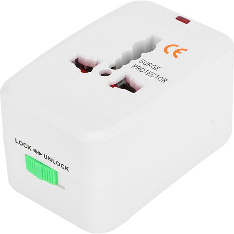 Adaptateur de prise électrique universel multifonction pour voyages internationaux (1/5)