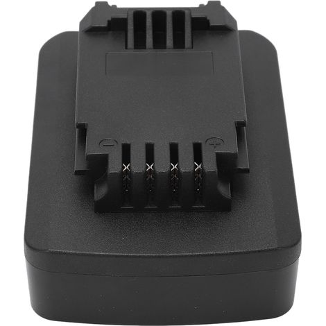 Batterieadapter aus verschleißfestem ABS-Kunststoff, stabiler Standard-Lithium-Batteriekonverter 18 V 20 V (1/5)