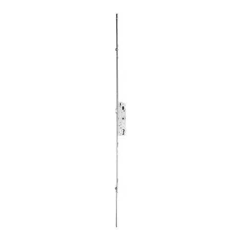 Ferco – Crémone barillet multipoints 980 mm – Mécanisme à relevage – Carré 7 mm – Entraaxe 70 mm – Pour porte-fenêtre mono-vantail