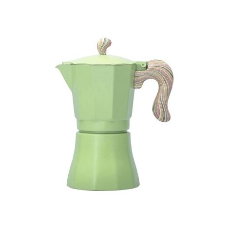 WURKO cafetera sombra induccion 6 tazas , Cafetera inducción Sombra 6 tazas Nada mejor que la forma original y tradicional de hacer el café en los fogones con una cafetera ital (1/4)
