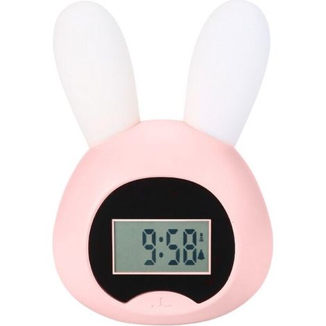 petit réveil léger lapin rose rose rose vif rose rose (1/5)
