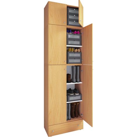 Armoire à chaussures Armoire Lona 5f AS 240x70x39 - VCM (1/3)