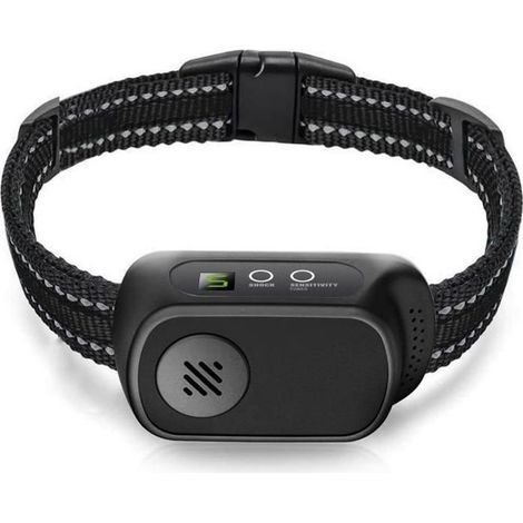 Collier Anti Aboiement - Automatique - Vibration - Choc Sûr - Étanche IP67 (1/4)