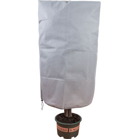BRAVIX Lot de 3 Housse Hivernage Plante avec Cordon de Serrage et Voile d’Hivernage 80120cm (1/3)