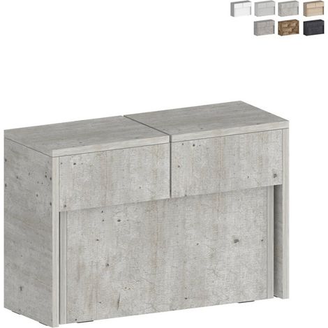 Banco extensible 66 - 290 cm para mesa de comedor consola Pratika A - Beige (1/5)