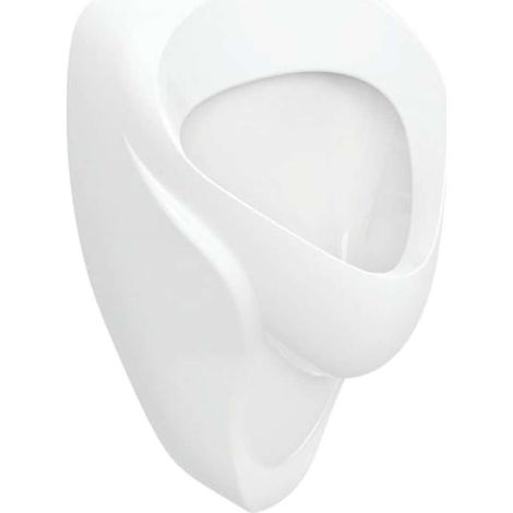 Modernes Wandurinal aus weißer Keramik