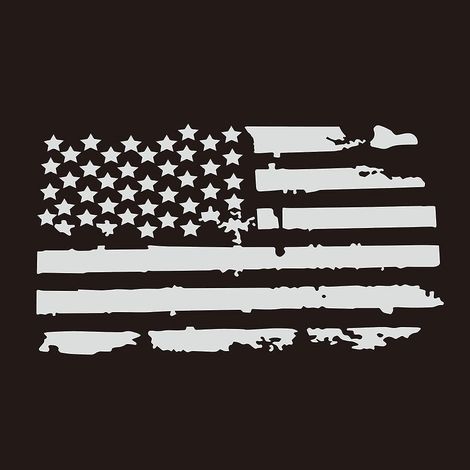 Auto-Außenaufkleber mit USA-Flagge aus Vinyl für Jeep Wrangler – Strapazierfähiger Auto-Dekorationsaufkleber
