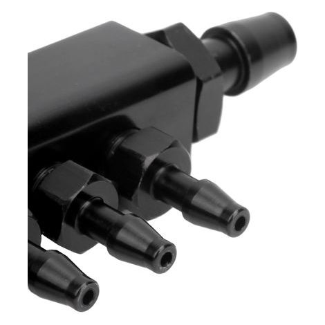 Collettore di aspirazione universale in lega di alluminio per turbocompressore, valvola wastegate e compressore volumetrico. (1/5)