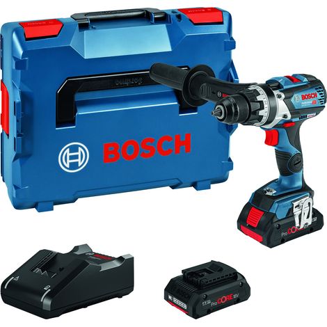 perceuse-visseuse sans-fil GSR 18V-110 C (couple max. : 110 Nm, Ø vissage maxi : 12 Nm, avec 2 batteries ProCORE 4.0Ah, chargeur rapide GAL 18V-40, L-BOXX) (1/5)