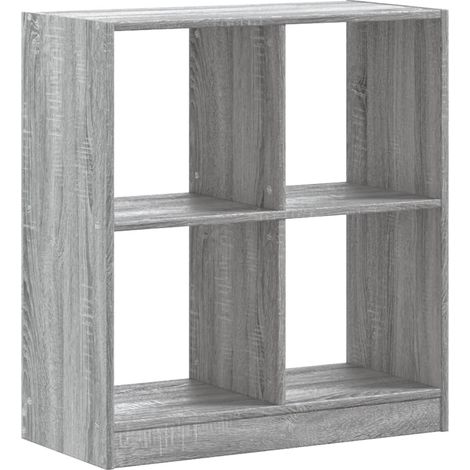 Maison Exclusive - Bücherregal Grau Sonoma 68,5x32x75 cm Holzwerk
