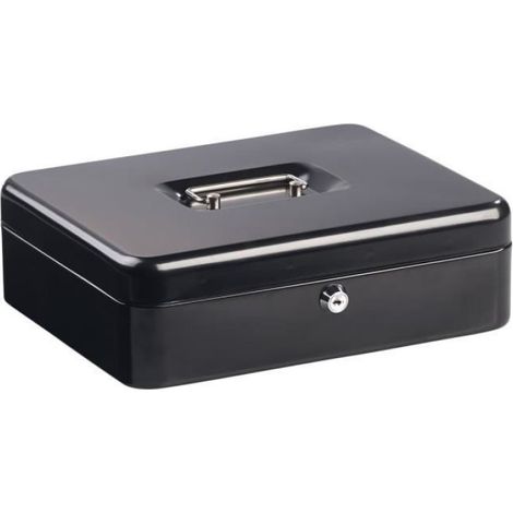 Caisse à monnaie - XCase - 30 cm - Acier ST14 - Noir - Adulte (1/3)