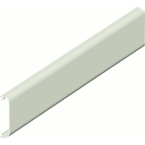 Gewiss SLK - CANALE BATTISCOPA - COPERCHIO - LUNGHEZZA 2M - 50X20 - BIANCO RAL9010, NP42012