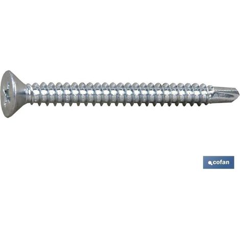 Pack 250 Tornillos Autotaladrantes DIN-7504P C-8 M-4,8 X 38 Z