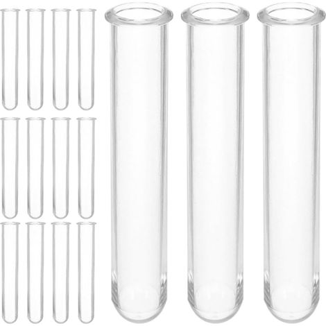 Tubes à fleurs transparents pour observer la croissance des racines plantes maison