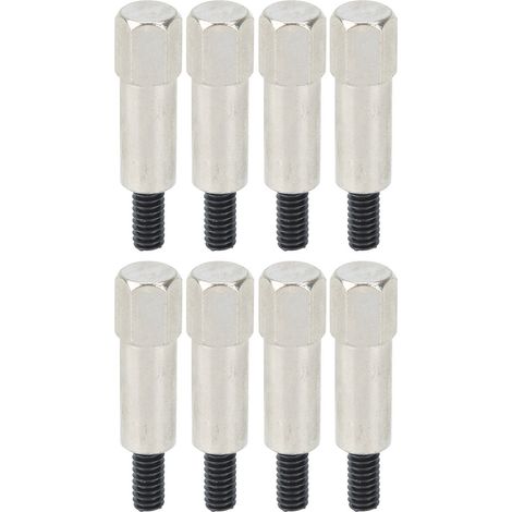 Bulloni coperchio valvole SBC, prigionieri blocco grande 5.0 Stroker, maniglia porta interna, 8 pezzi in acciaio inossidabile per motore SBC 283 302 305 307 327 350 383 400.