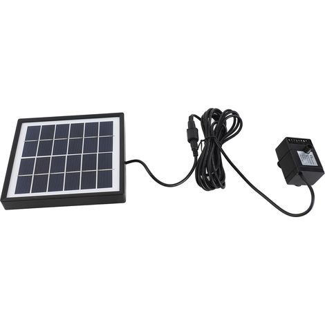 6V 1.5W Solar Fountain, Solar Pond Pump with 8 Nozzles, 6 Fountain Modes, Suitable for Bird Baths, Ponds, Swimming Pools and Gardens (1/5)