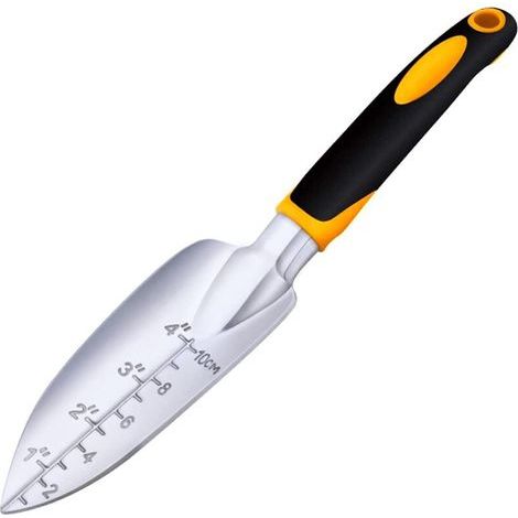Truelle de jardin en acier inoxydable pour planter, transplanter, désherber, déplacer (Balance) (1/5)