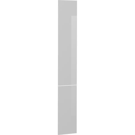Frente de cocina R-Line, Blanco alto brillo, 29.6 x 196 cm frente de mueble para armario alto extraíble, Vicco (1/5)