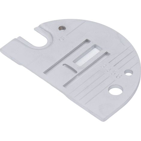 Nadelplatte für Nähmaschinen 317398, Edelstahl, 8 mm, passend für 974, 964, 968 (1/5)